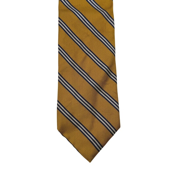 Lot of 6 Men's Silk Dress Ties JZ Richards Brooks Brothers Saks Paisley Striped - Picture 11 of 14